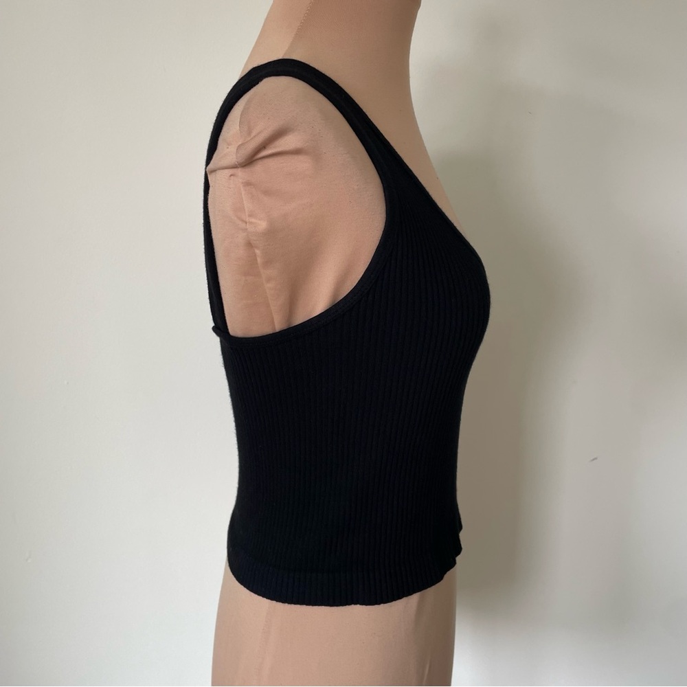 Free People Intimately Solid Rib Black Brami Bra … - image 8